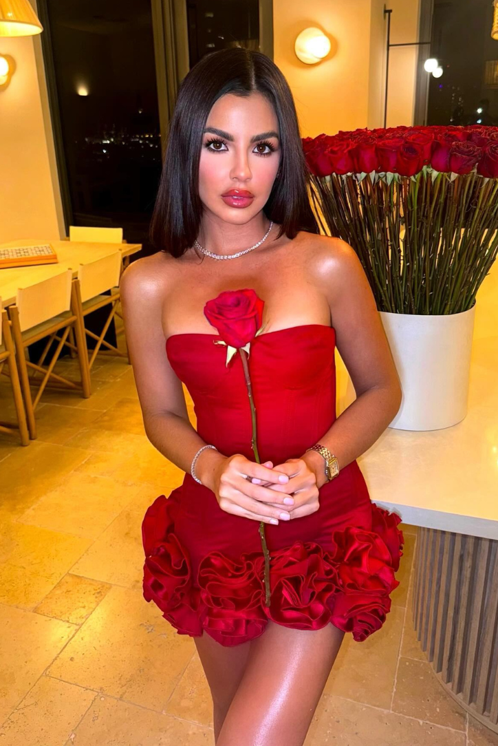 Luxe Enigma Mini Dress