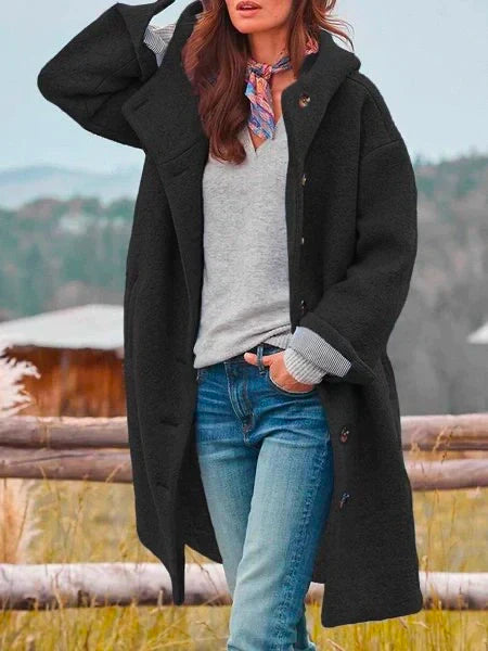 Lilo™ – Cozy Mid-Length Everyday Coat