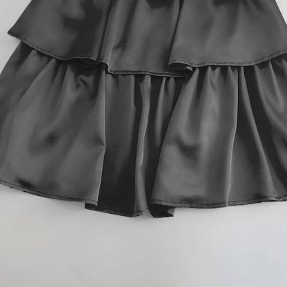 Charcoal Desire Mini Dress