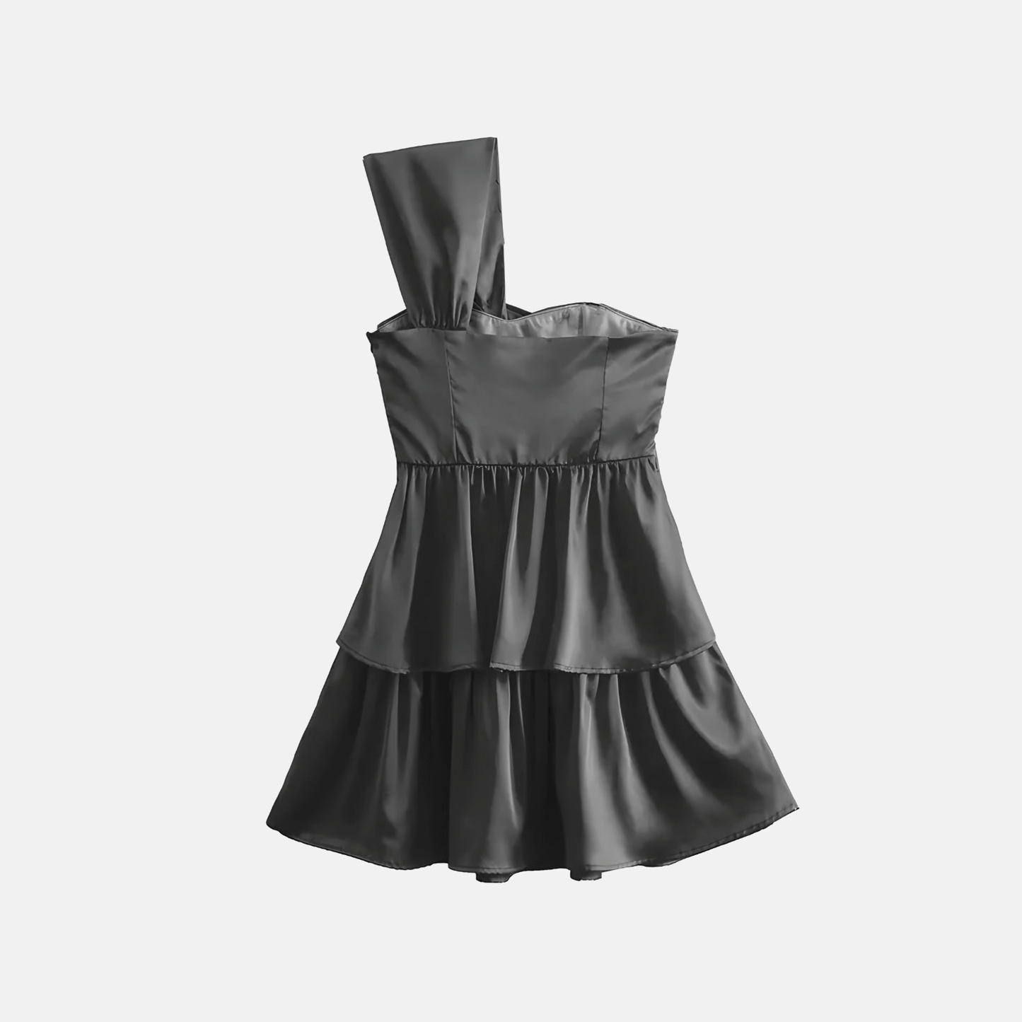 Charcoal Desire Mini Dress