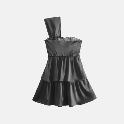 Charcoal Desire Mini Dress