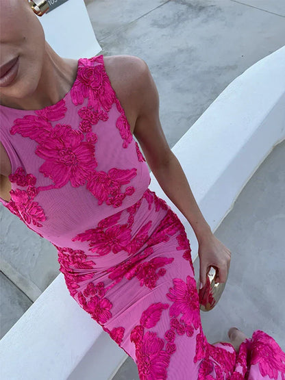 Elegant Floral Gown