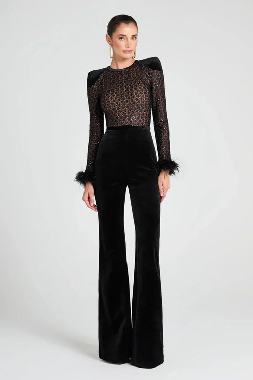 Darla Feather Jumpsuit