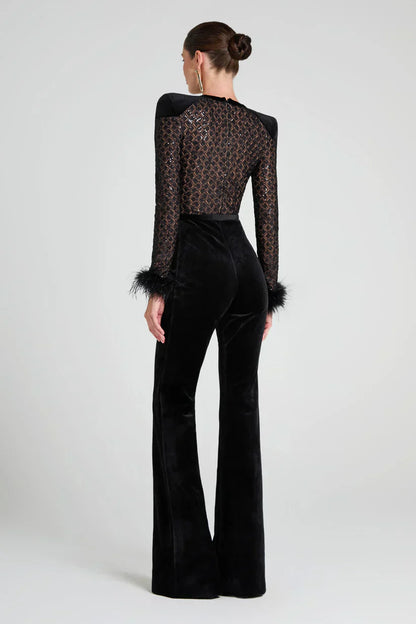 Darla Feather Jumpsuit