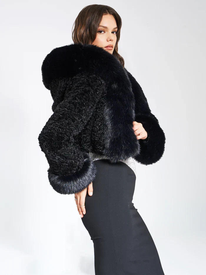 Kylie Fur Coat Luxurious
