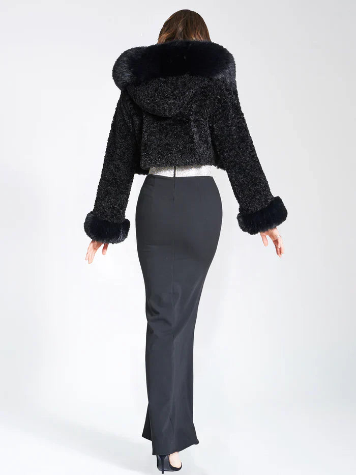 Kylie Fur Coat Luxurious