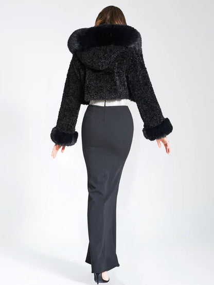 Kylie Fur Coat Luxurious
