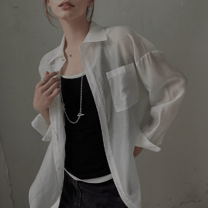 Everyday Elegance Long Sleeve Shirt -  Buy 1, Take 2 + Free Clock