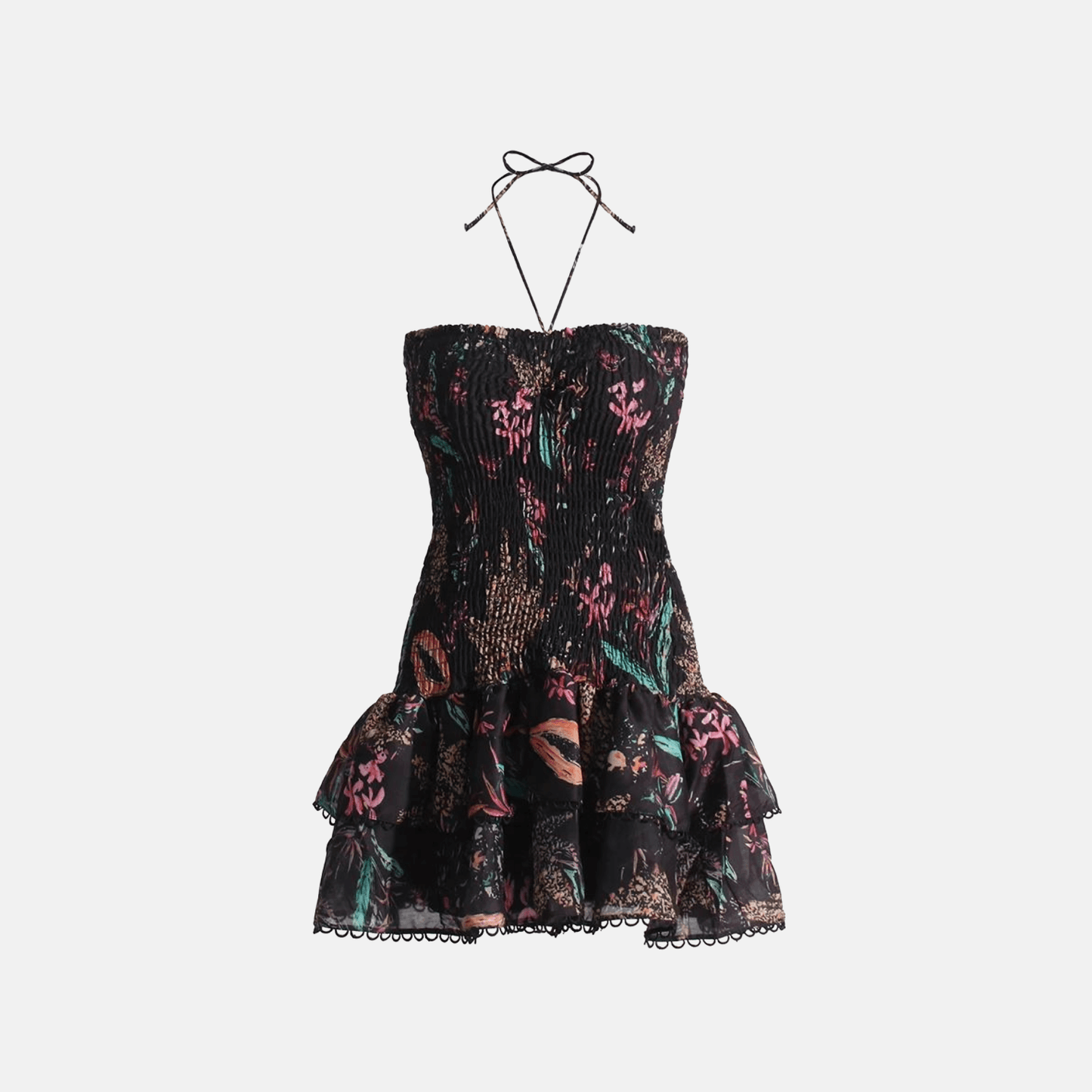 Lunar Veil Mini Dress
