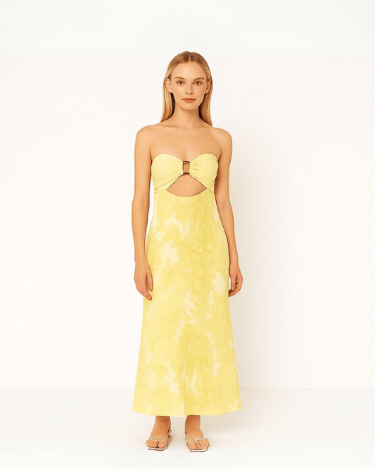 Sunlit Grace Maxi Dress