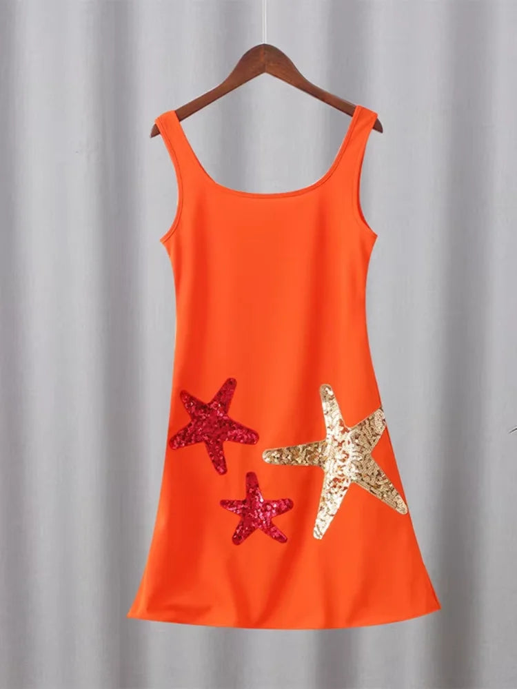 Celestia Glow  Mini Dress