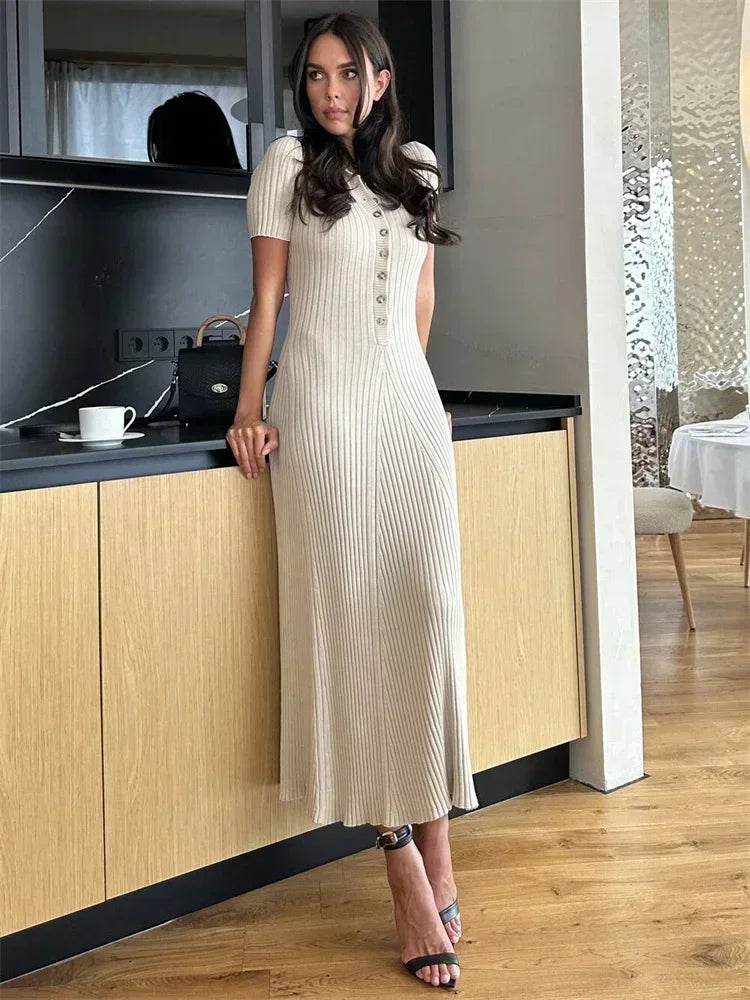 The Refined Maxi Dress