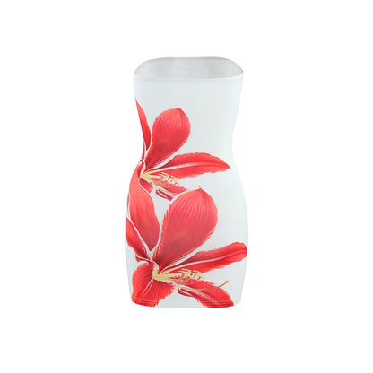 Flowers Mini Dress