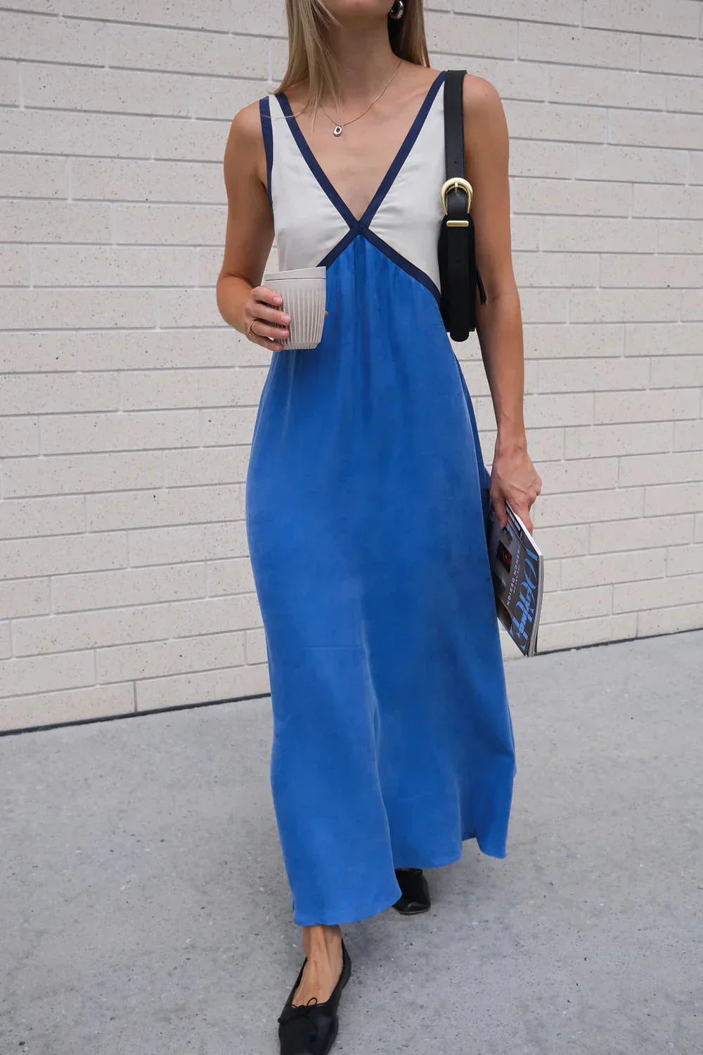 Prestige Panel Maxi Dress