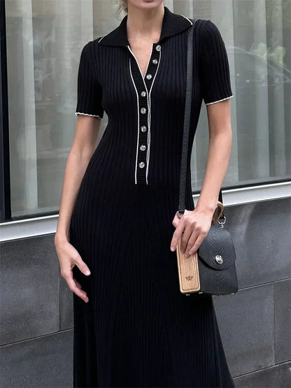 The Refined Maxi Dress