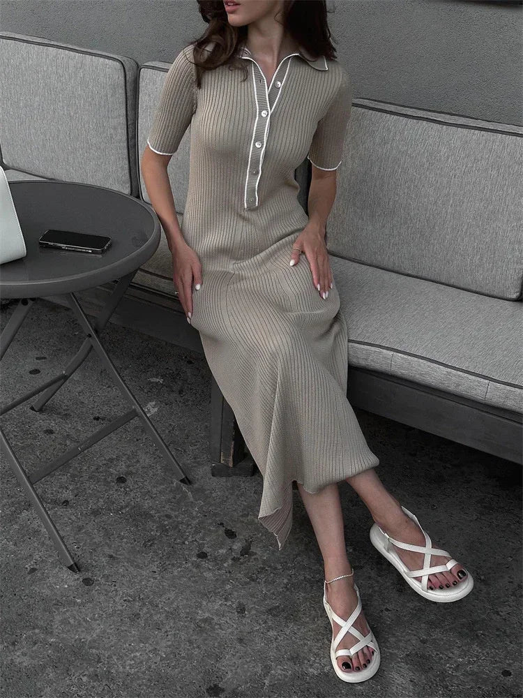 The Refined Maxi Dress