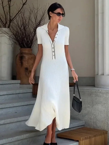 The Refined Maxi Dress