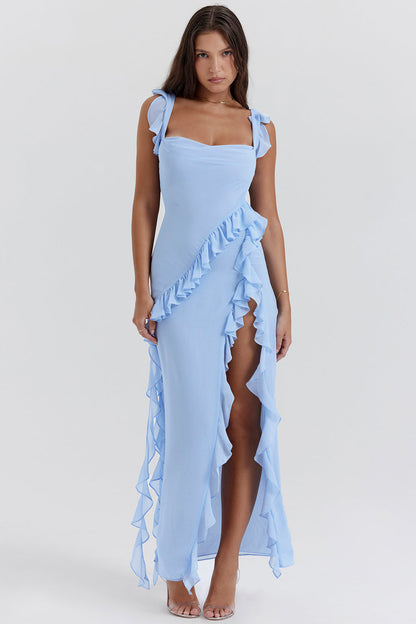 Ruffle Dress Noble Aura