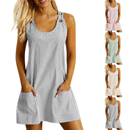 Summer Fashion Slimming Mini Dress