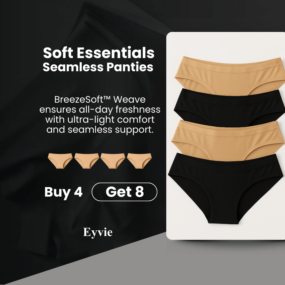 Soft Essentials Seamless Panties - Buy 4 Get 8